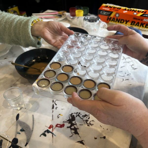 Liqueur Chocolate Making workshop